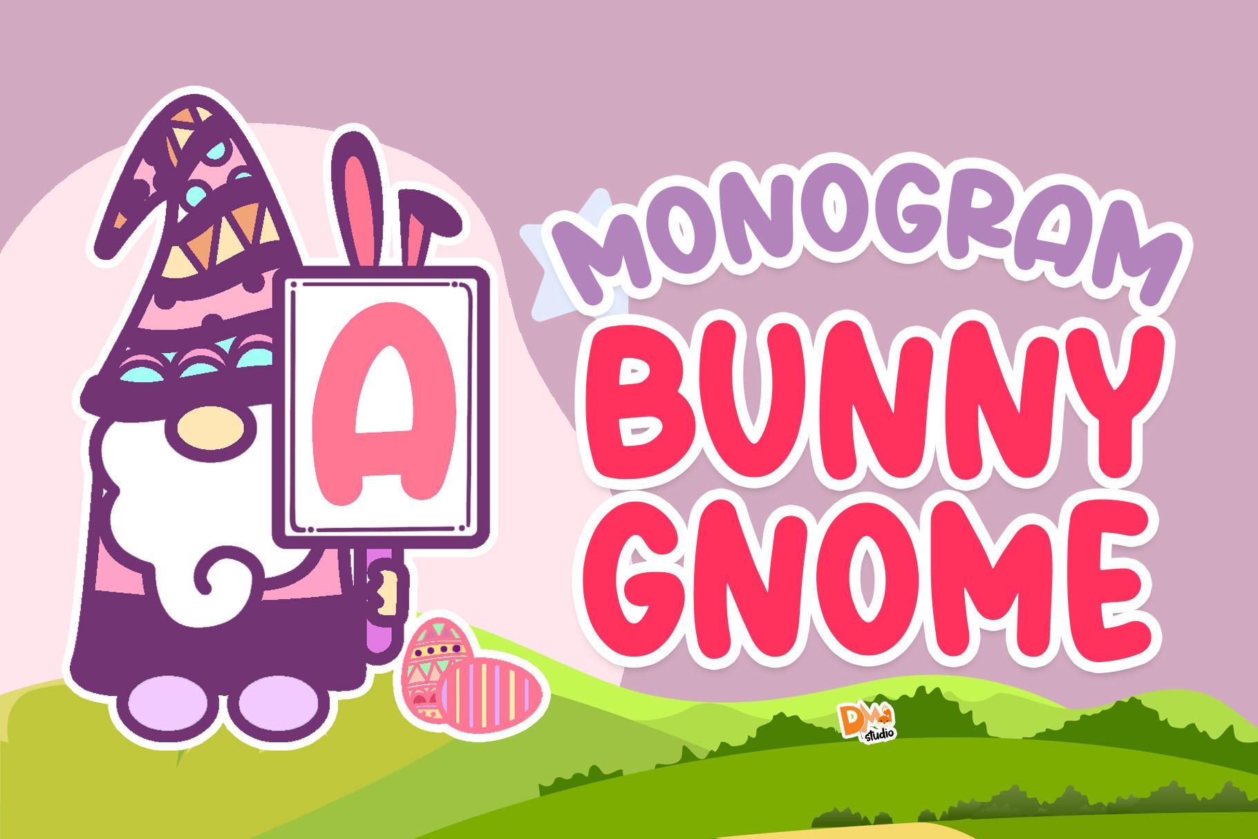 Monogram Bunny Gnome Font