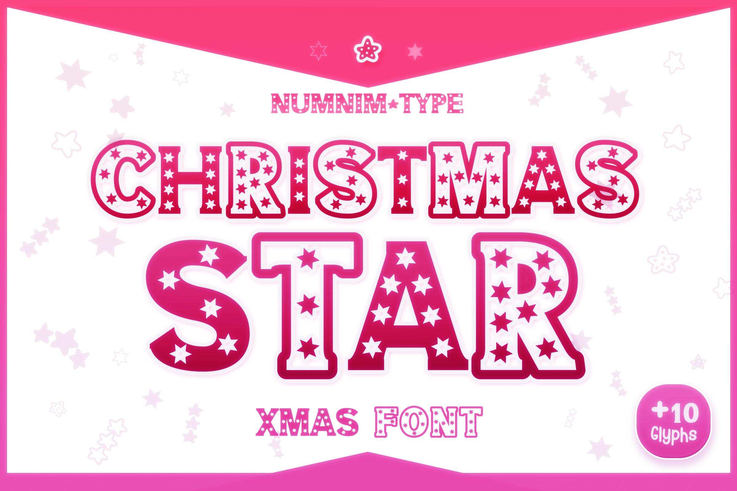 Christmas Star Font