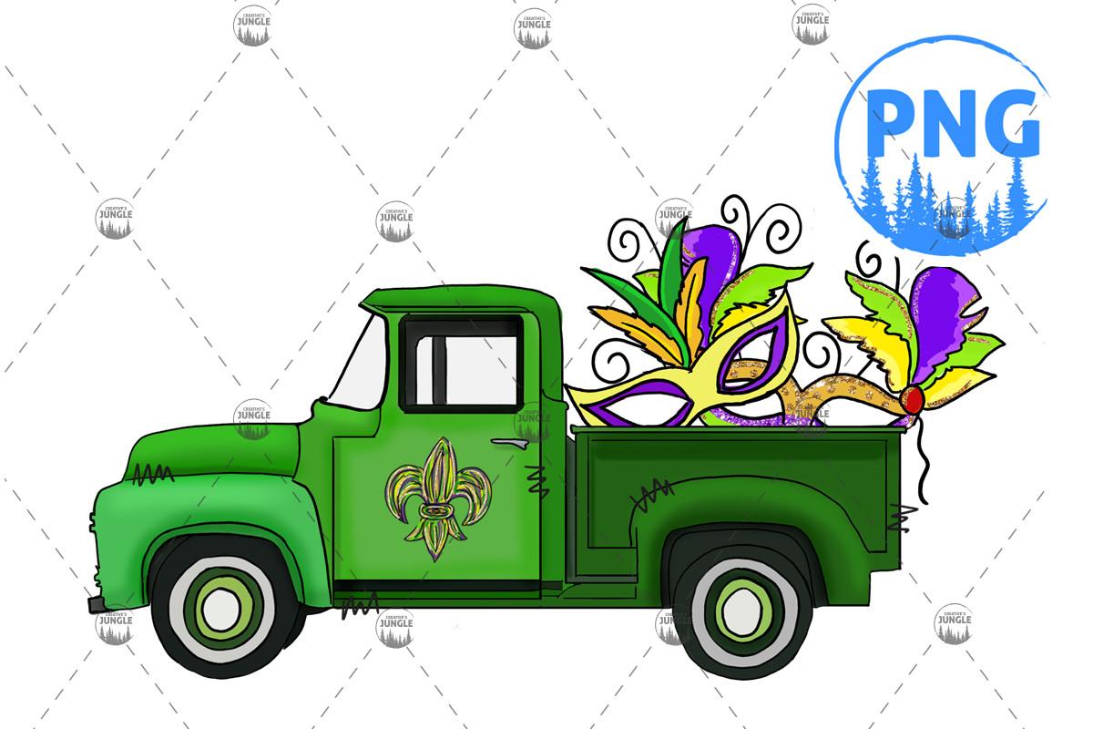 Love St. Patricks Truck Png