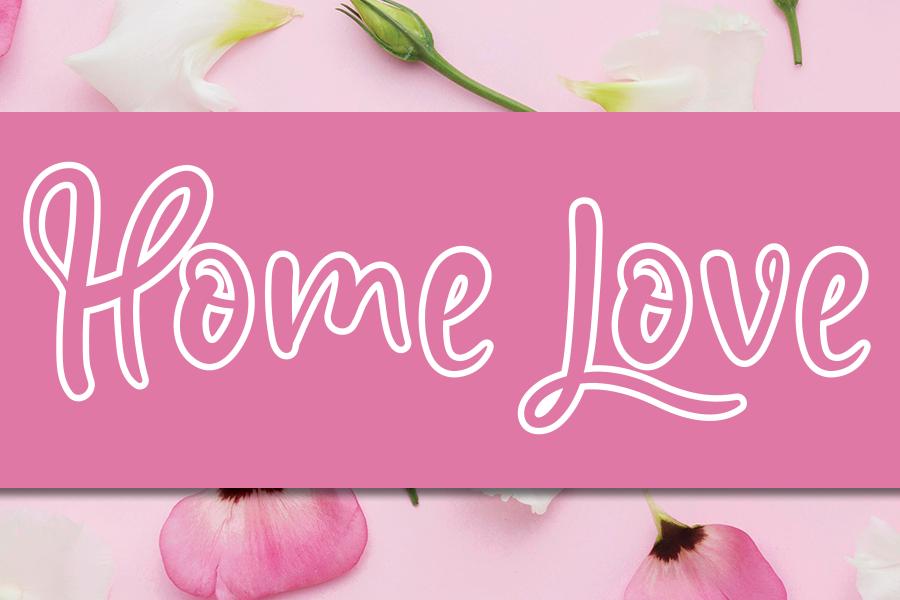 Home Love Font