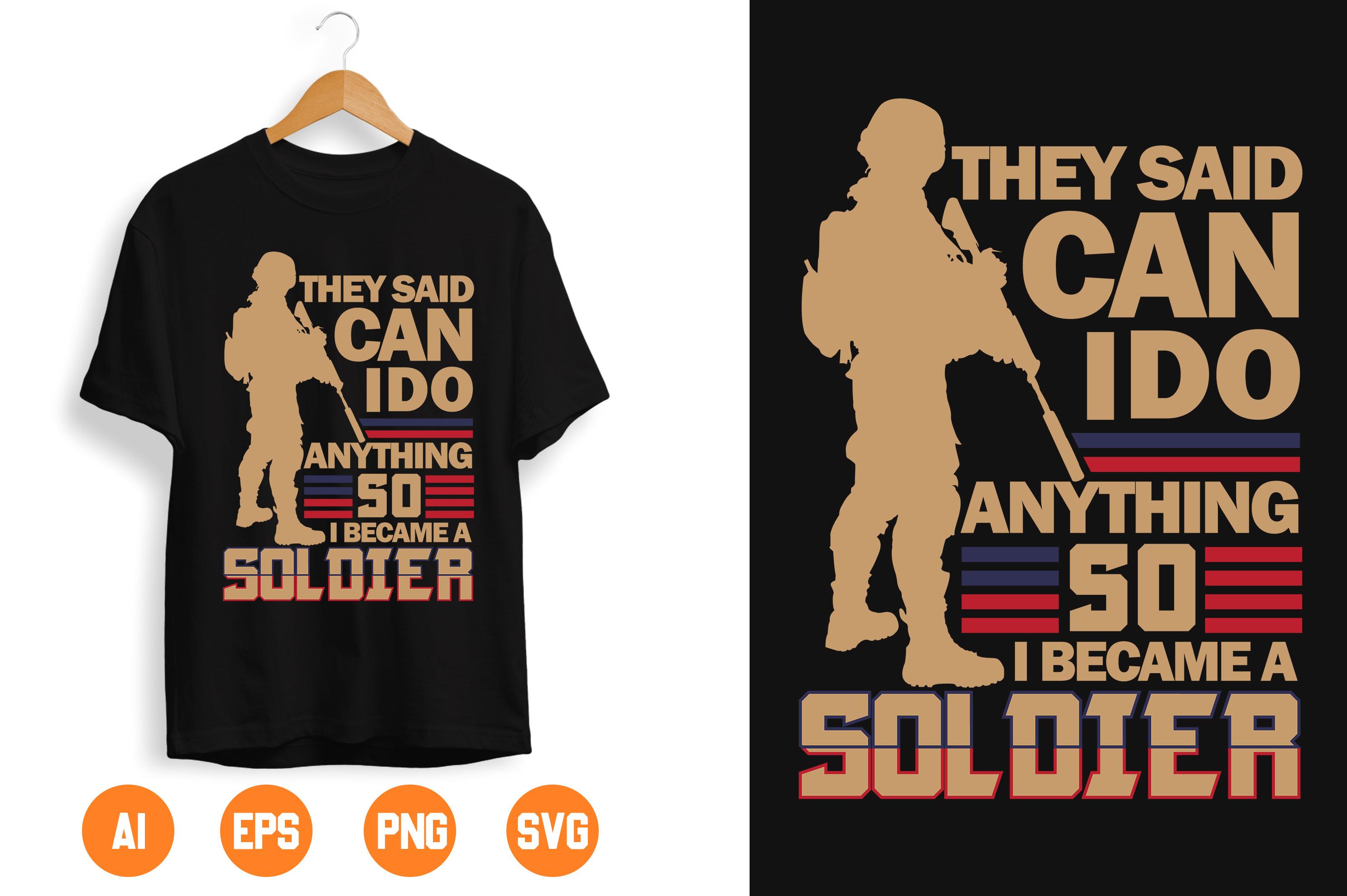 USA Army T-shirt Design 6