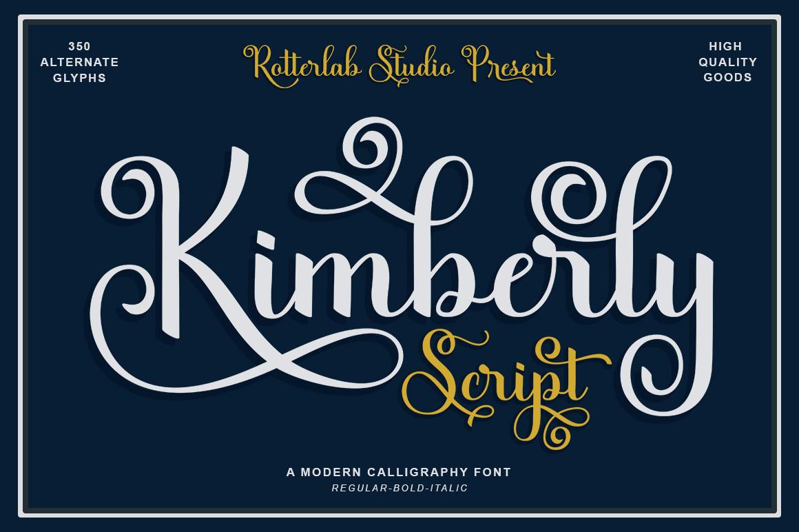 Kimberly Script Font