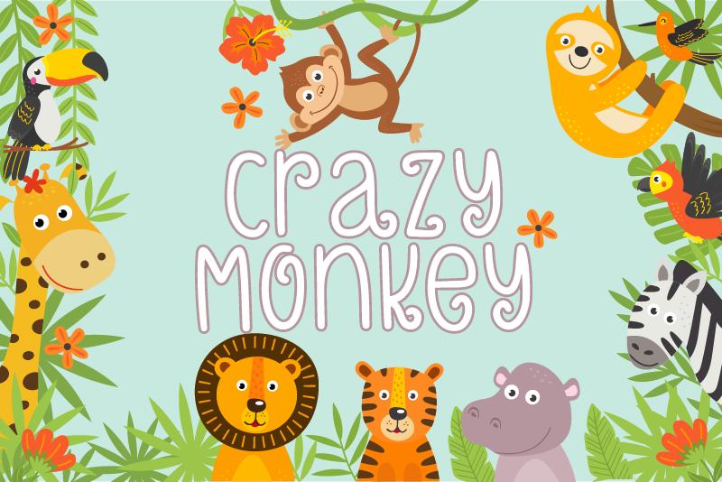 Crazy Monkey Font