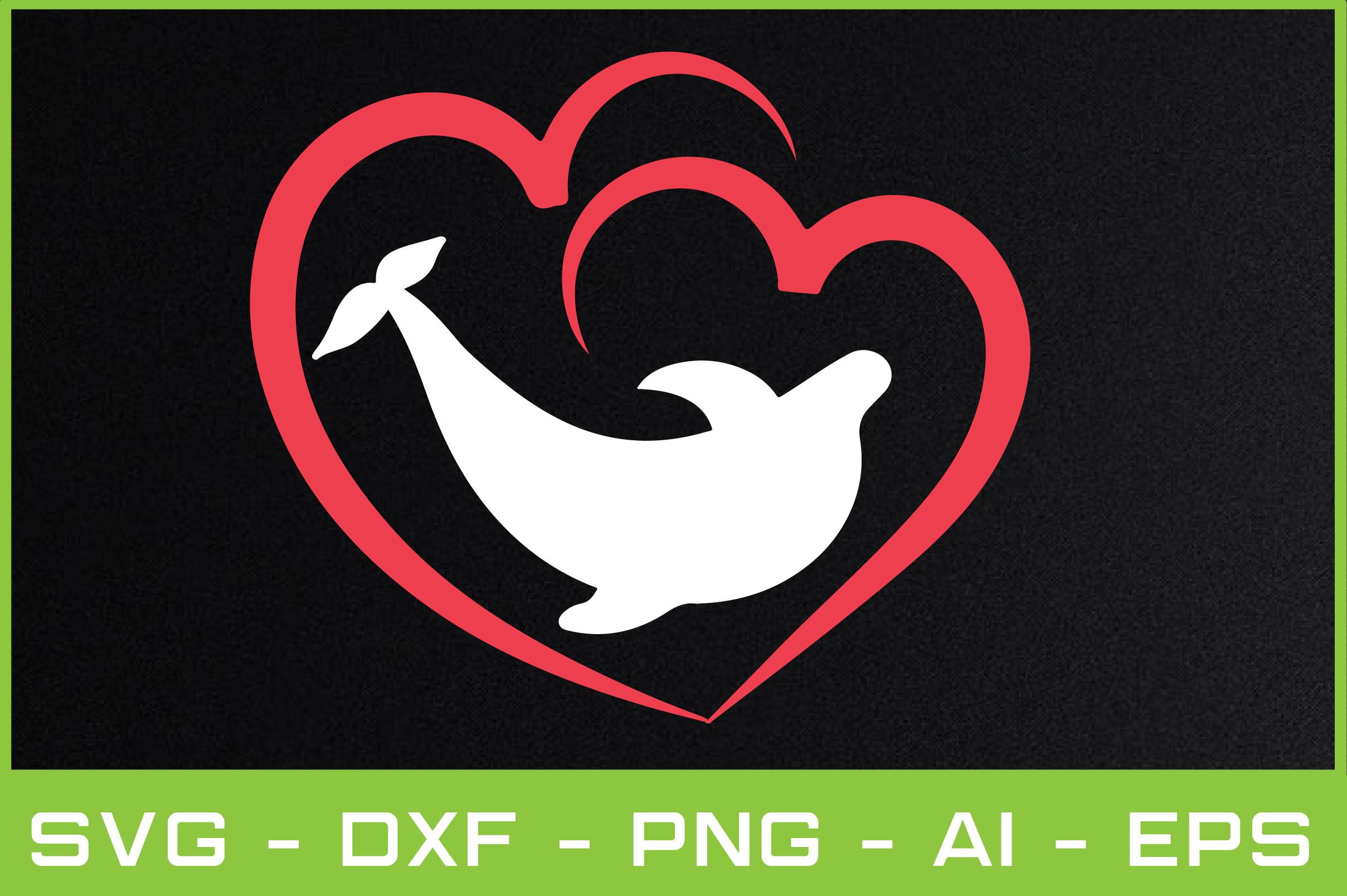 Love with Orcas Killer Svg