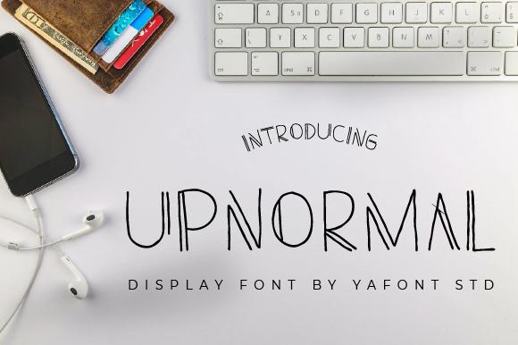 Upnormal Font