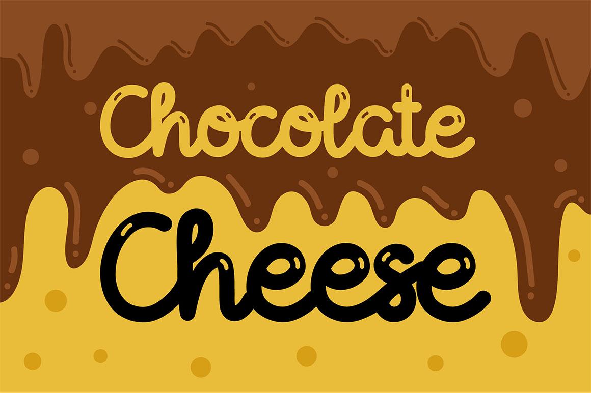 Chocolate Cheese Font