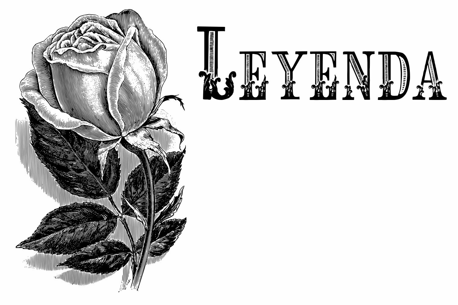 Leyenda Font