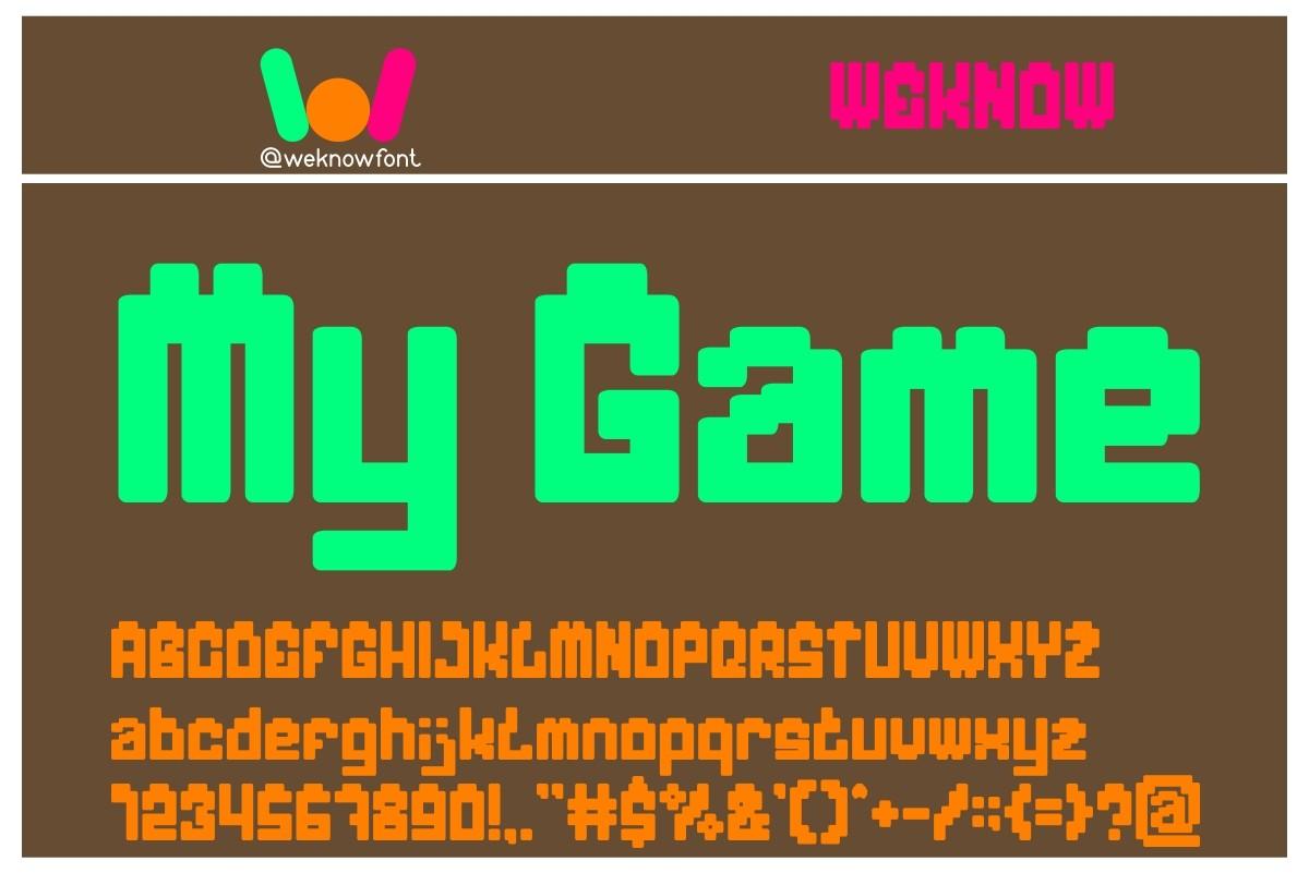 My Game Font