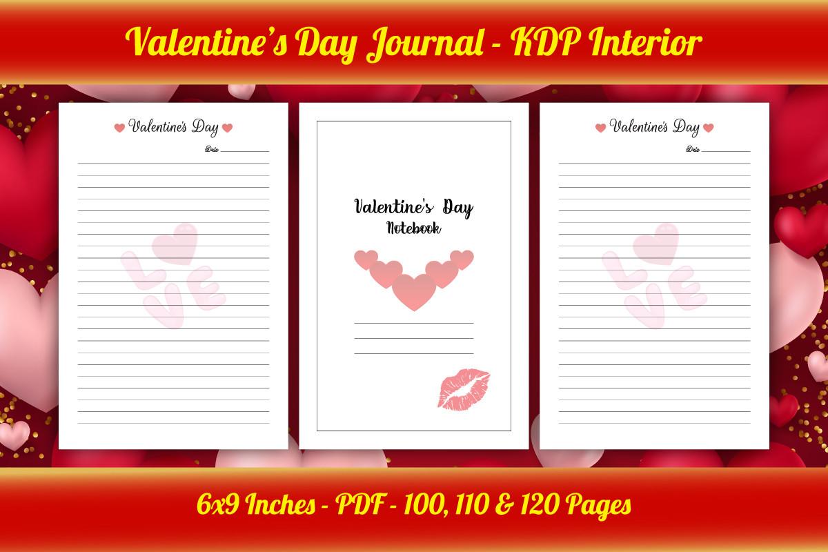 Valentine's Day Journal - KDP Interior