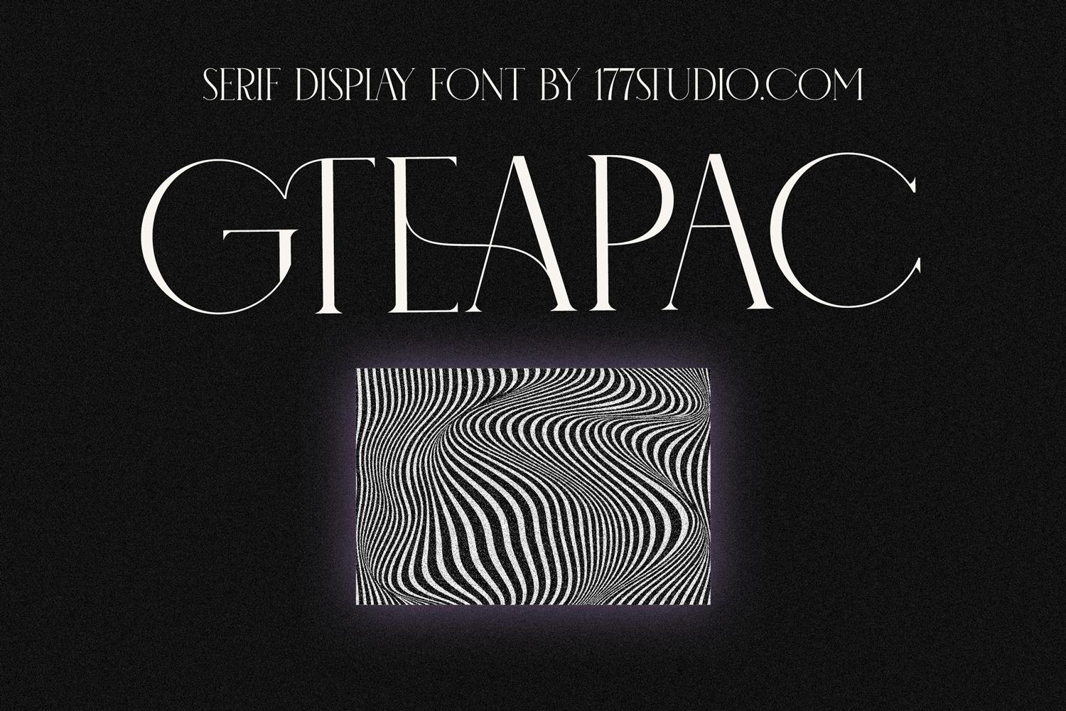 Gteapac Font