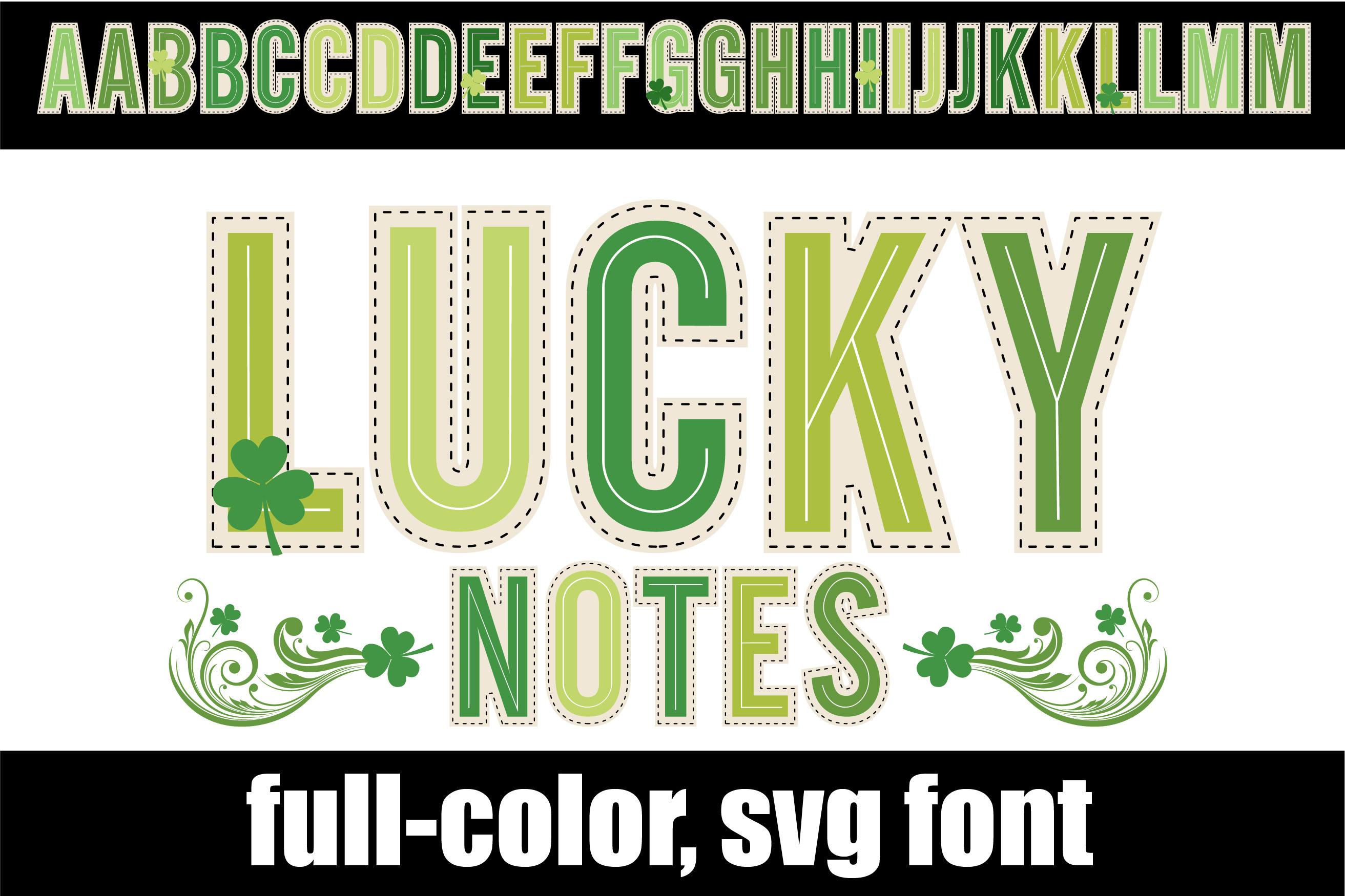 Lucky Notes Font