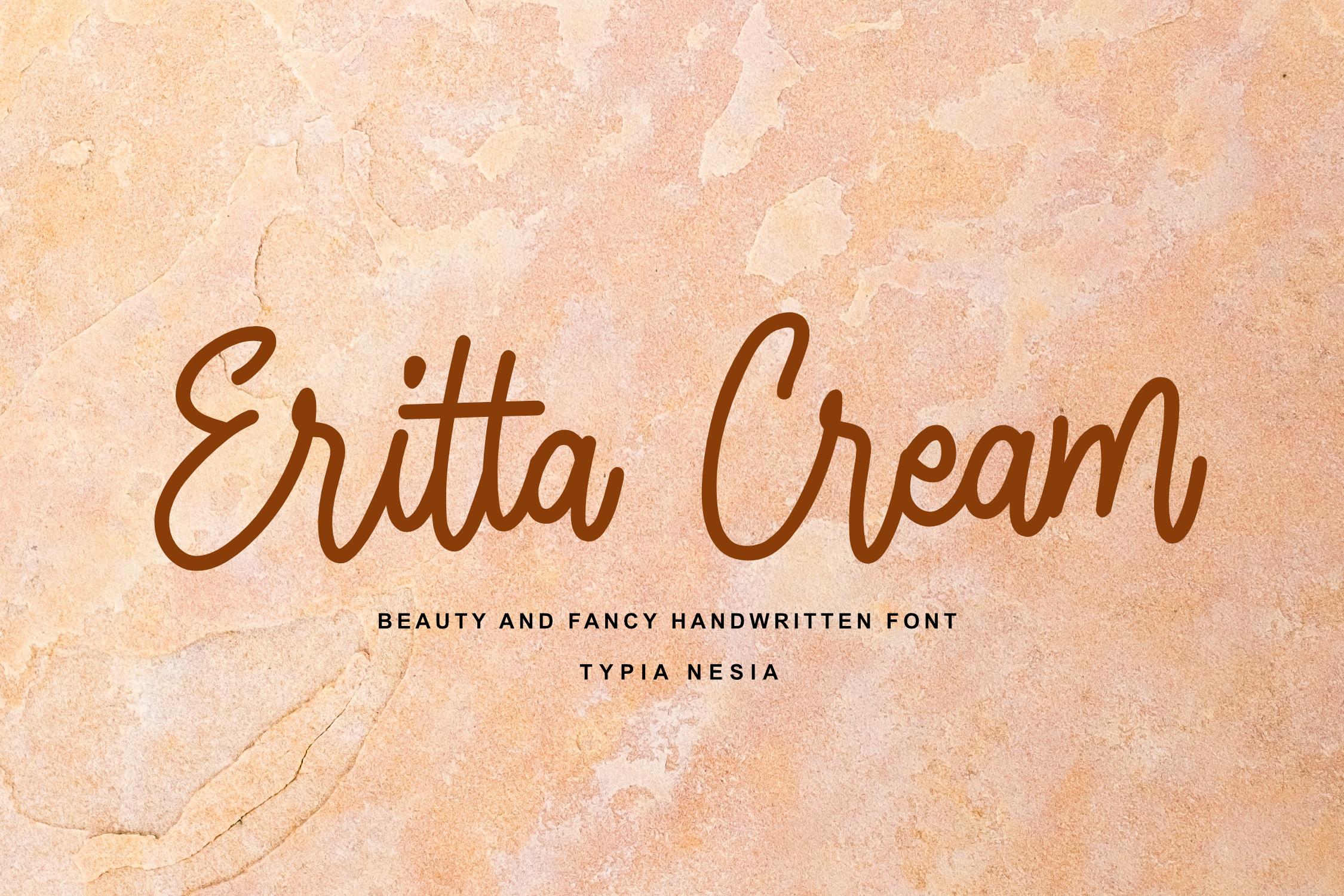 Eritta Cream Font