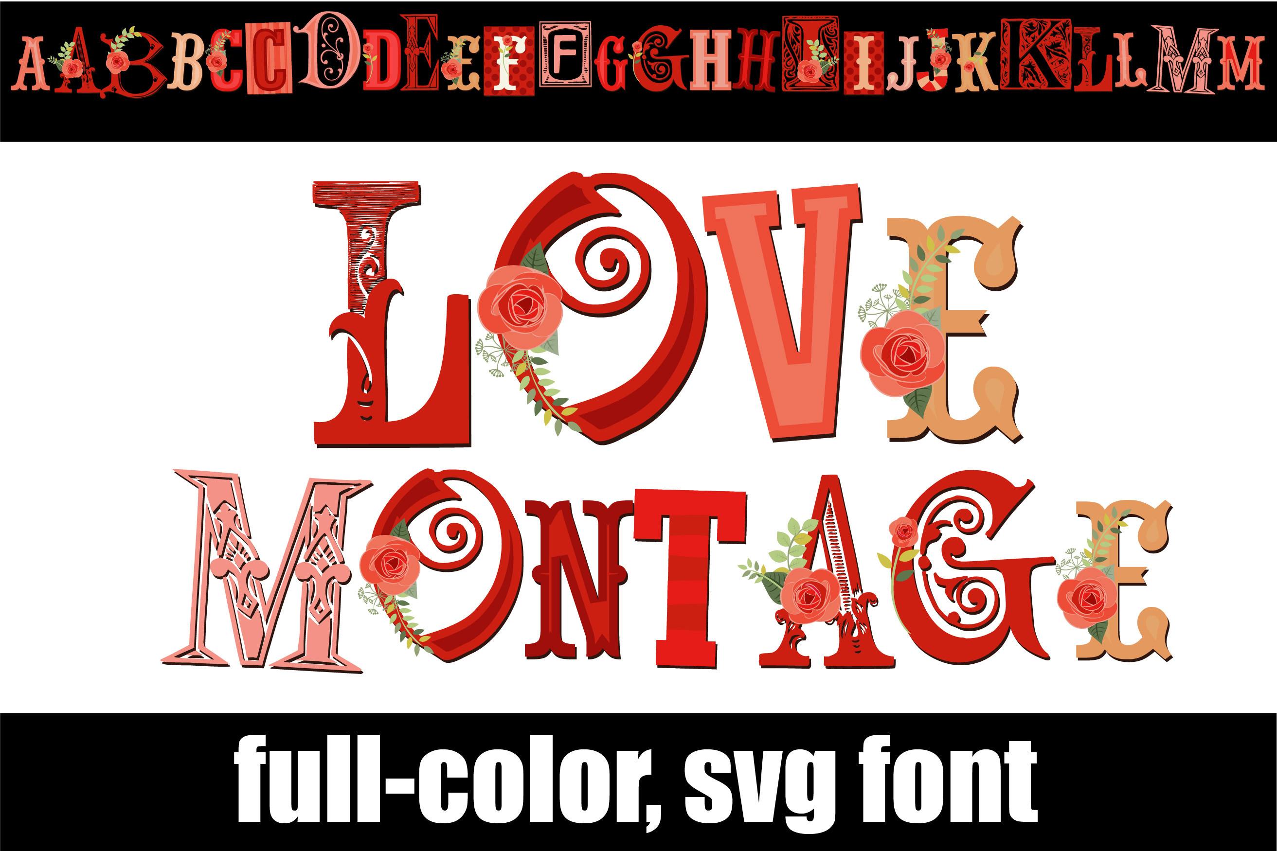 Love Montage Font