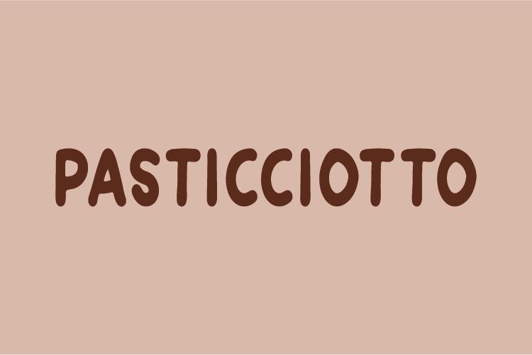 Pasticciotto Font