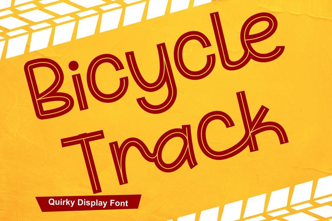 Bicycle Track Font
