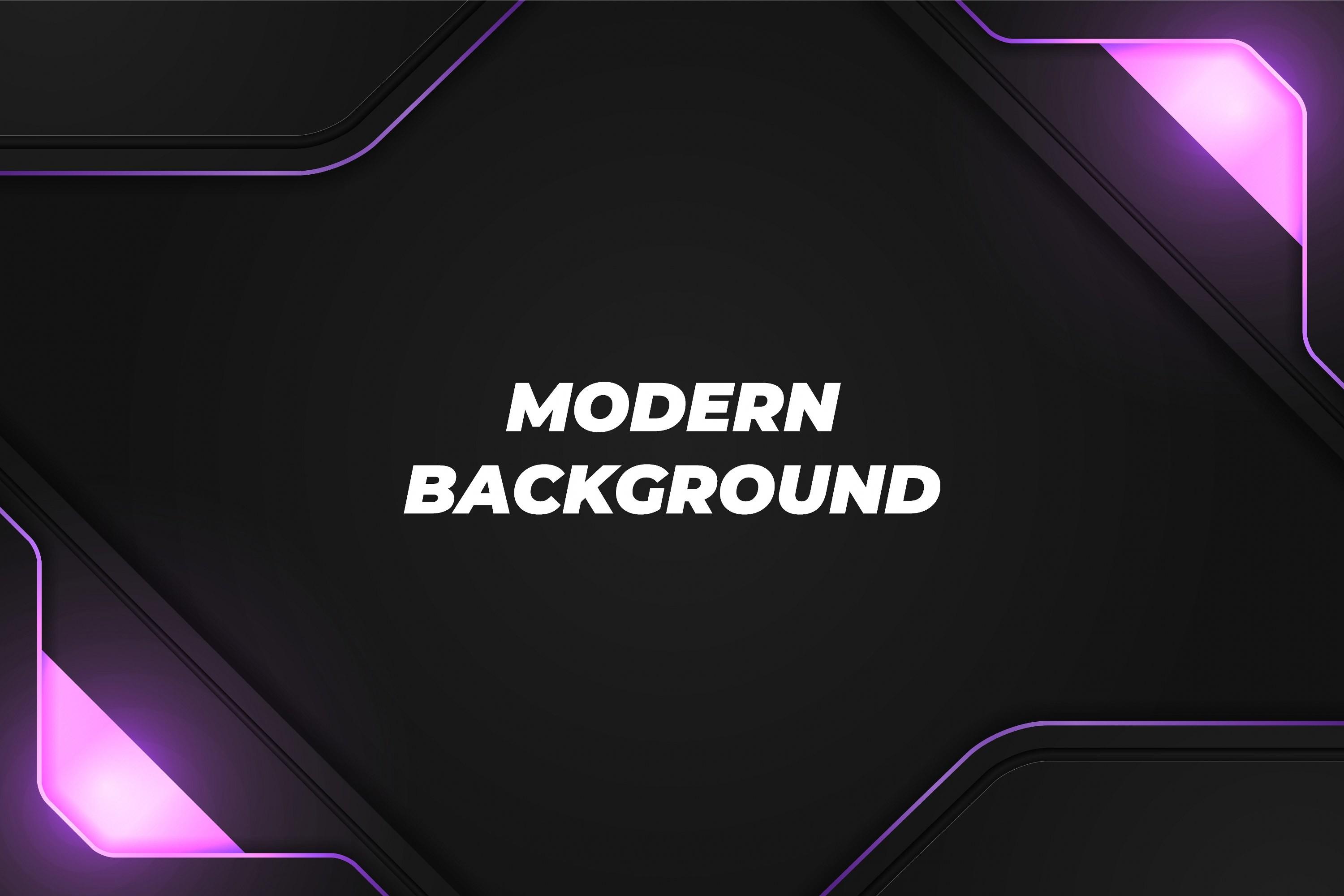 Modern Background Black and Purple