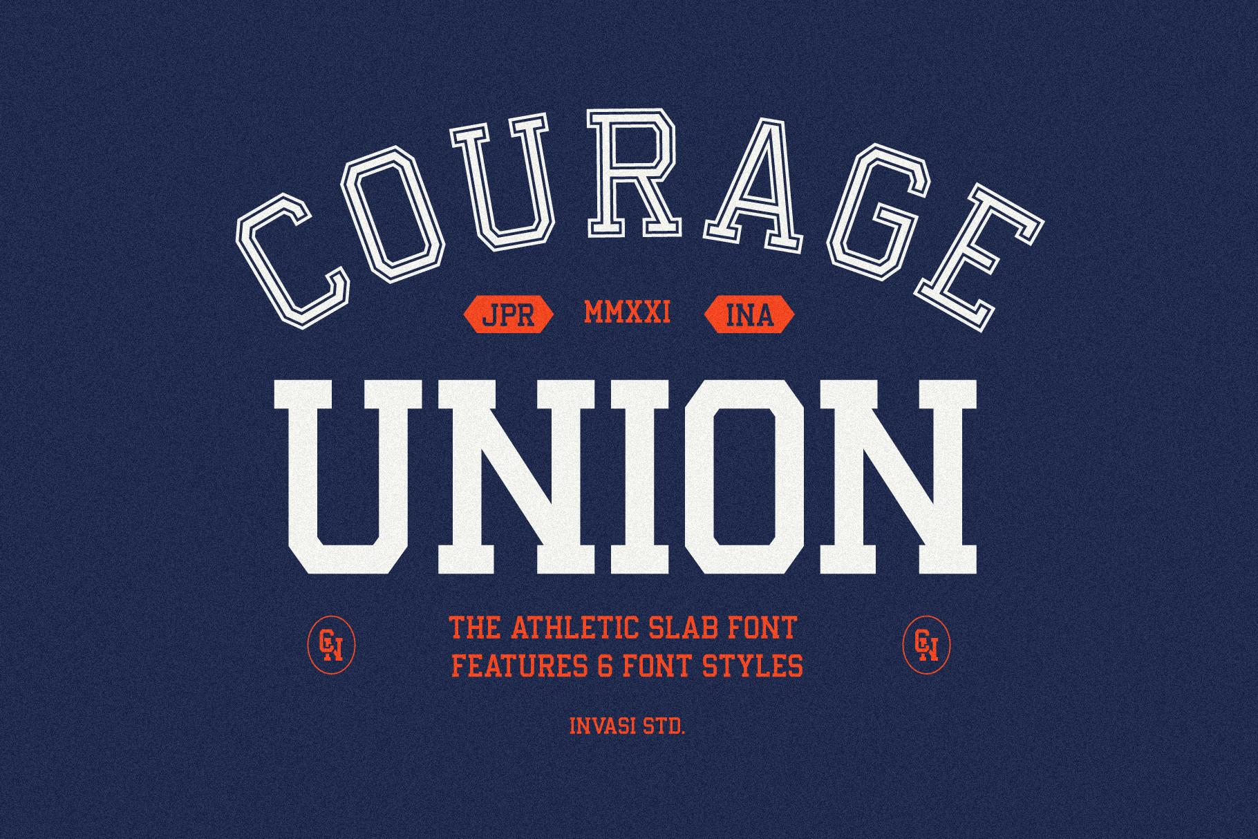 Courage Union Font