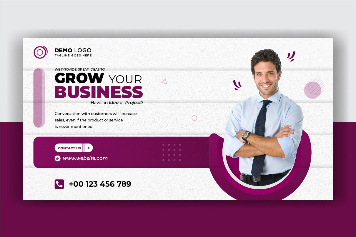 Business Conference Web Banner Design