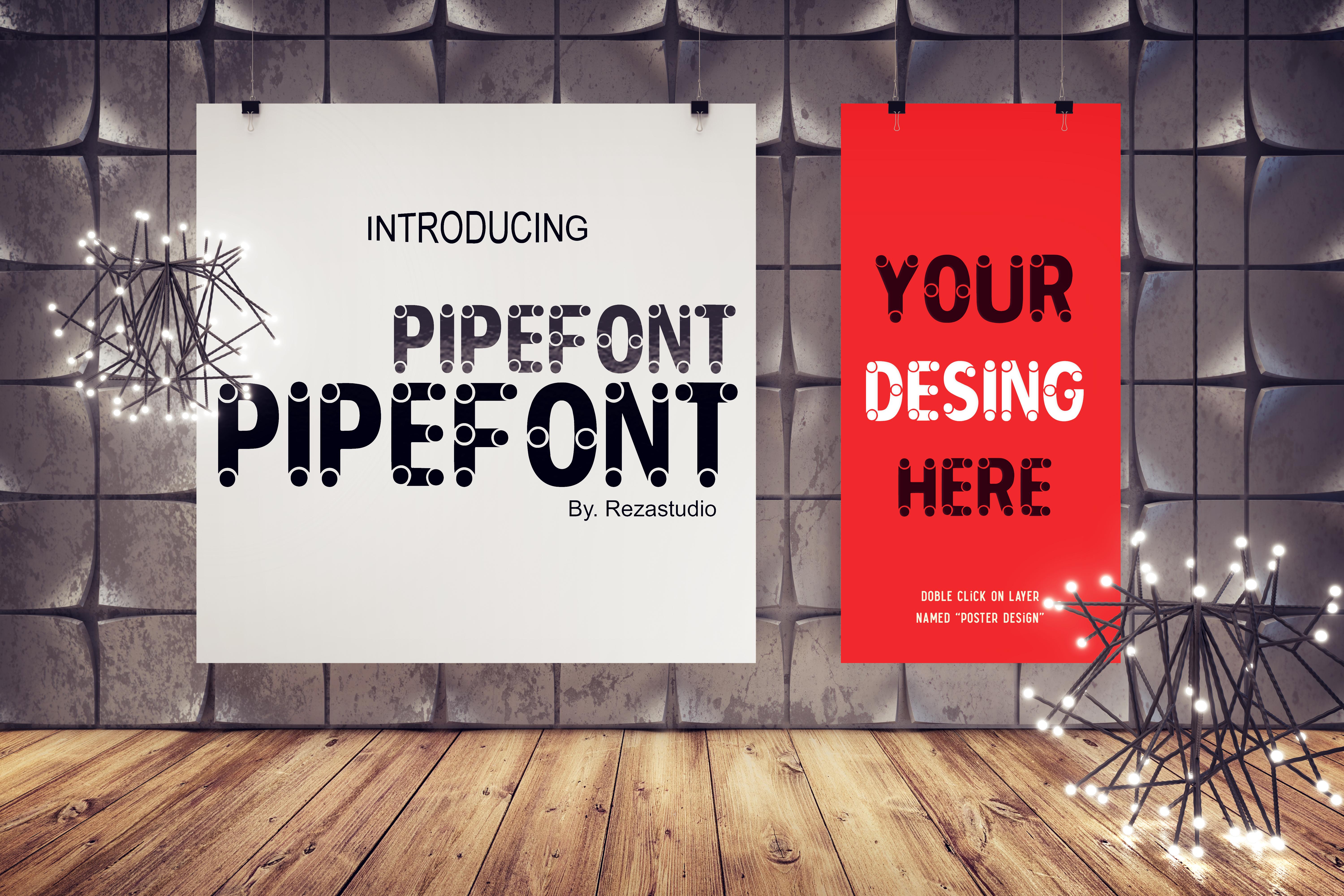 Pipe  Font