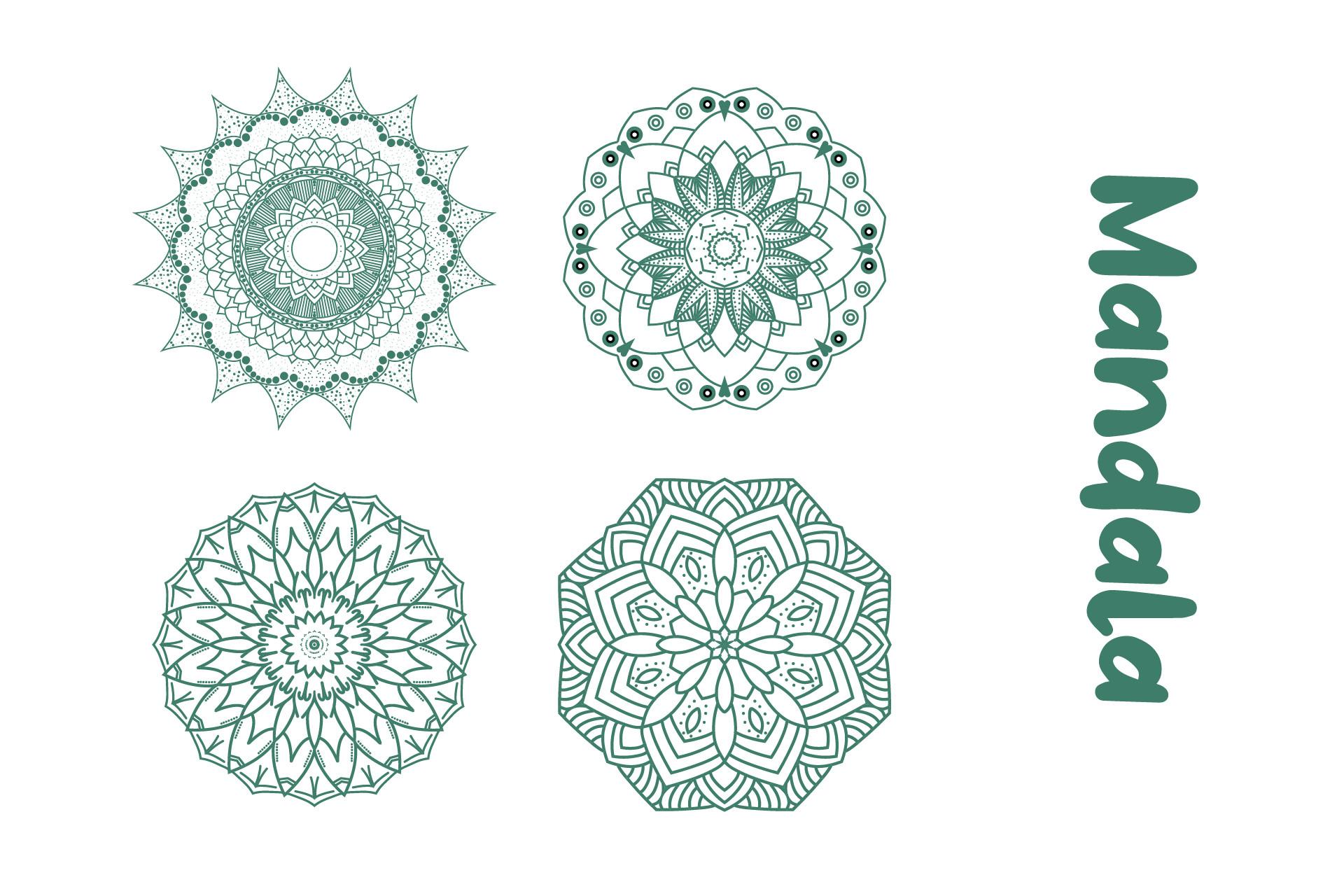 Mandala Decoration Bundle Pattern