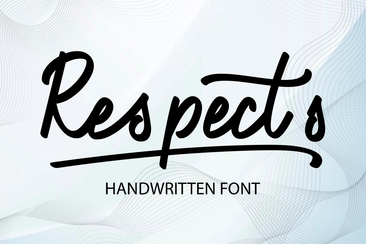Respects Font