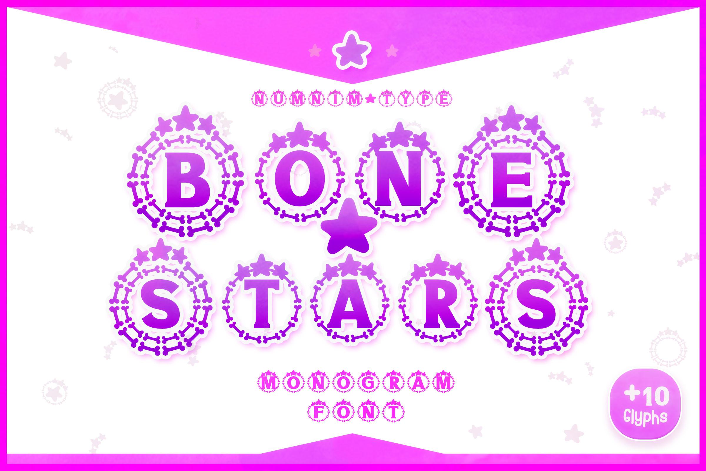 Bone Stars Font