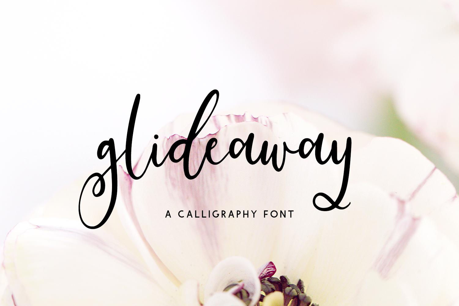 Glideaway Script Font