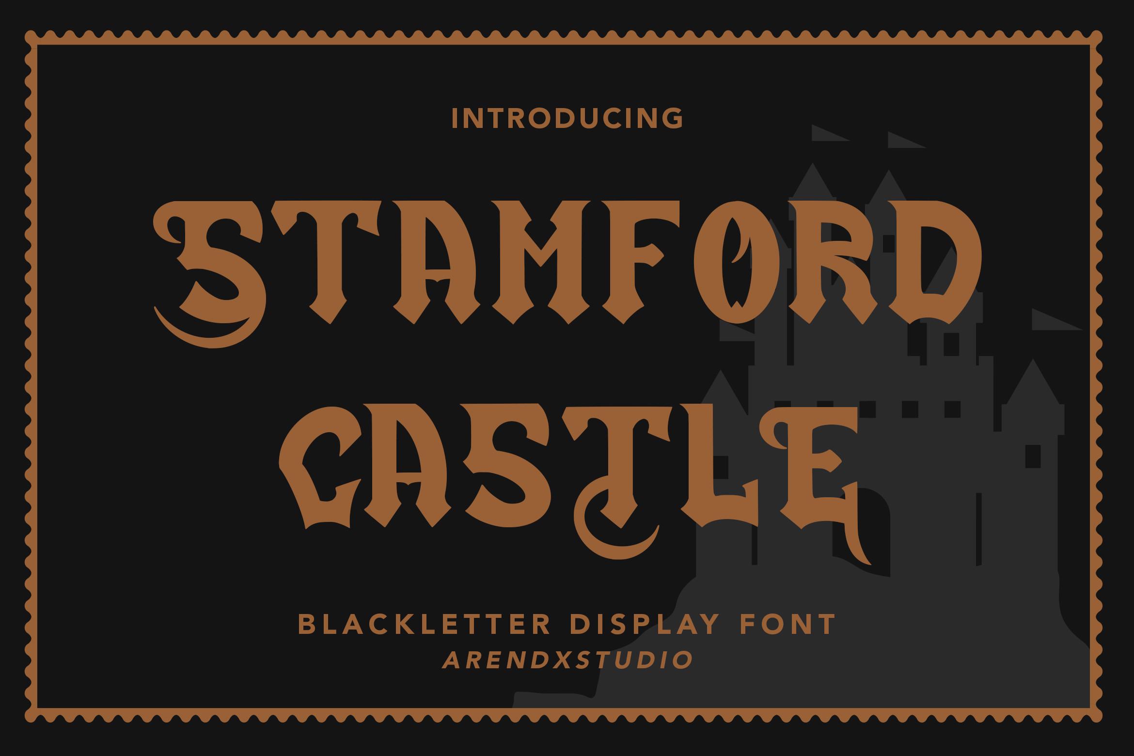 Stamford Castle Font