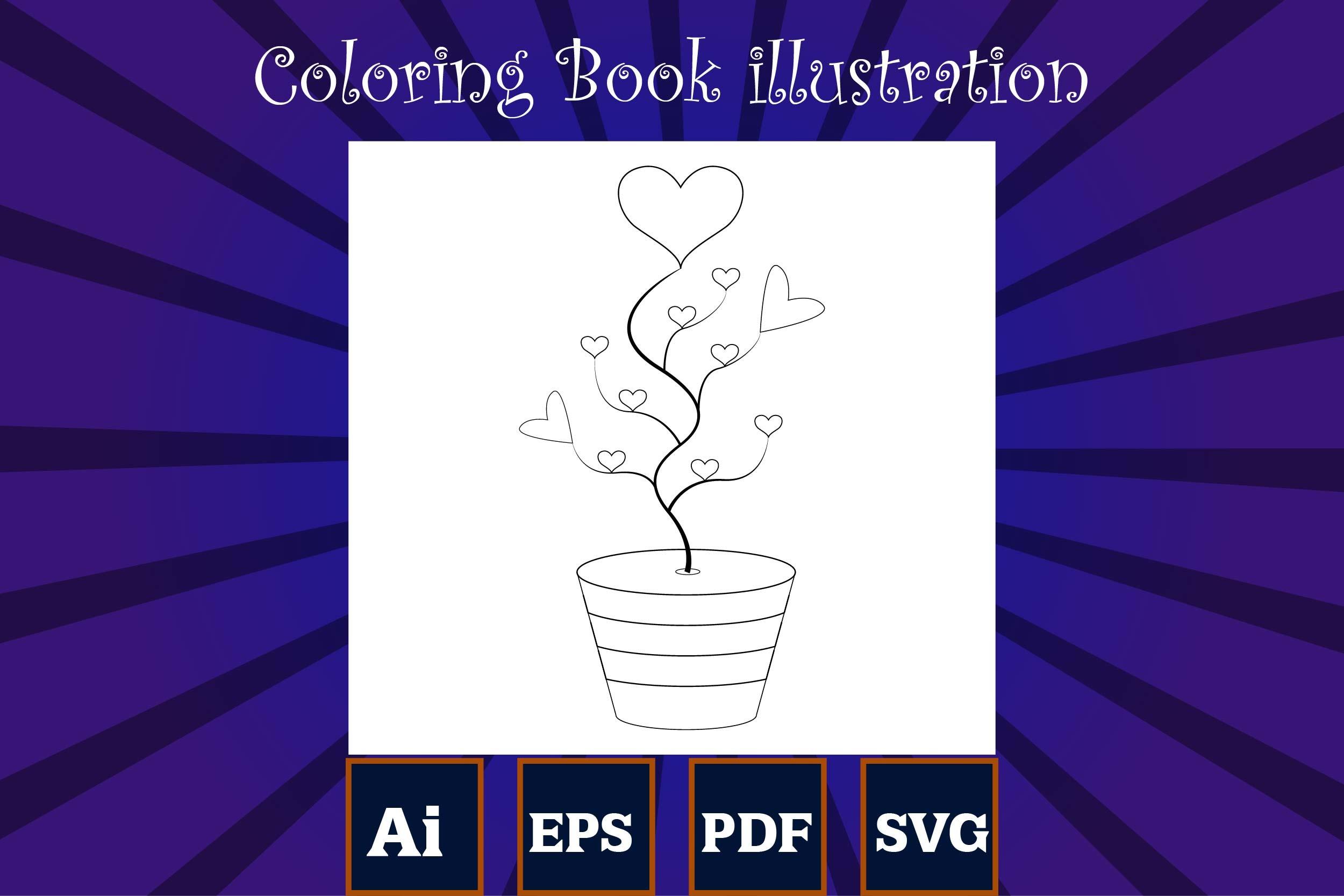 Valentine Kdp Coloring Page Graphic