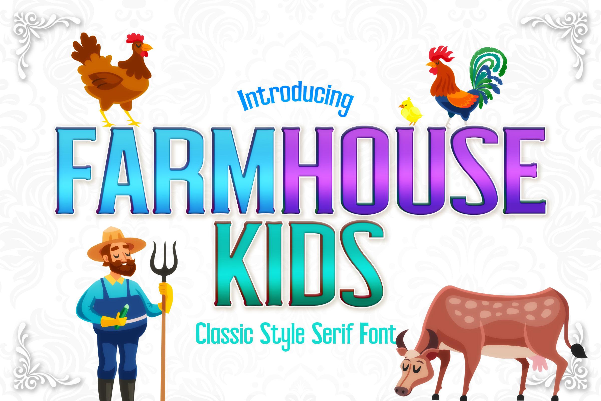 Farmhouse Kids Font