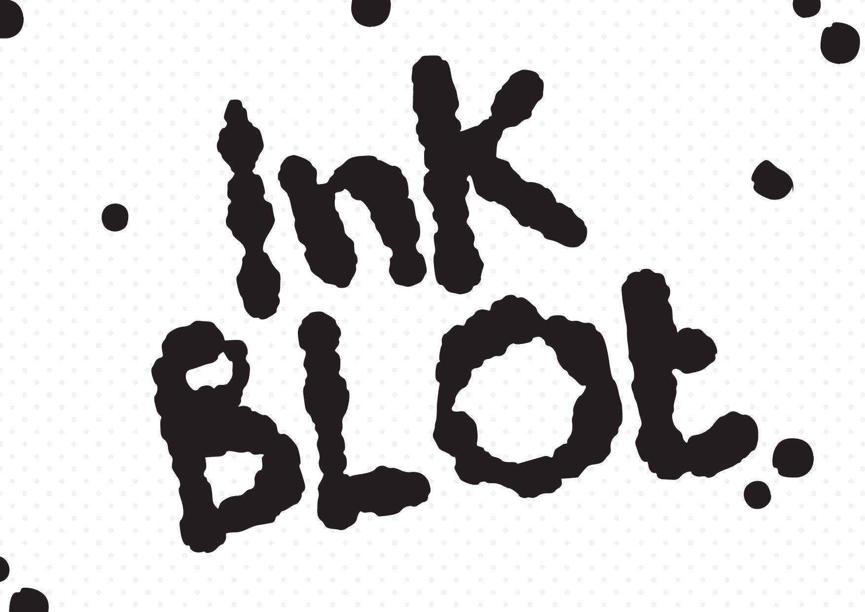 Ink Blot Font