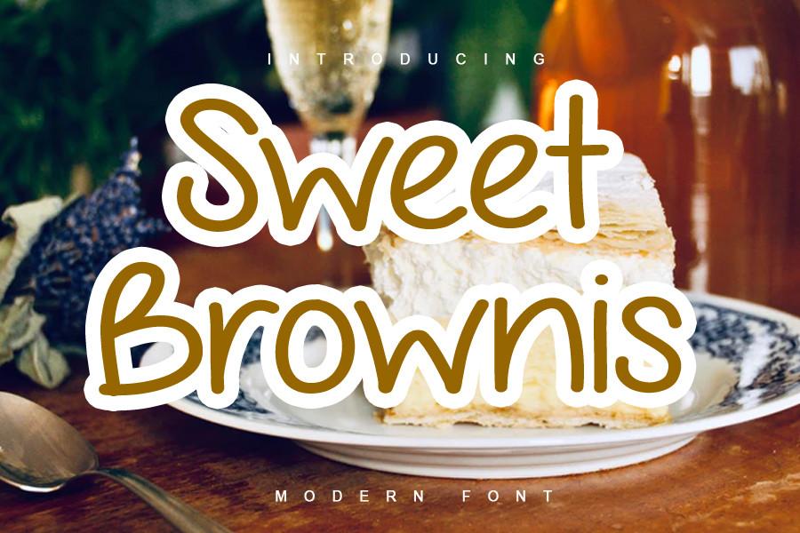 Sweet Brownis Font