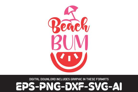 BEACH   Svg Design,  Beach Bum