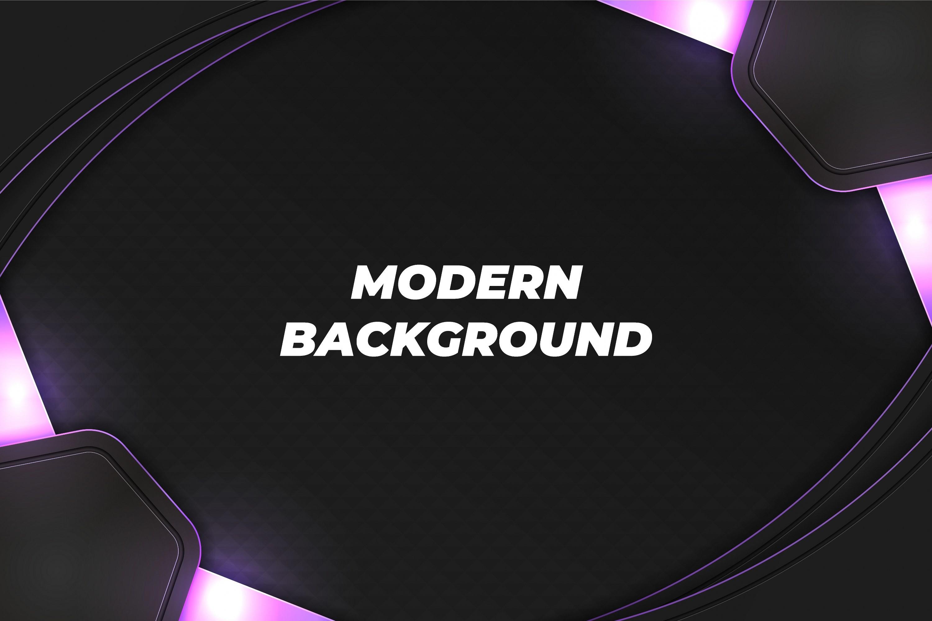 Modern Background Black and Purple
