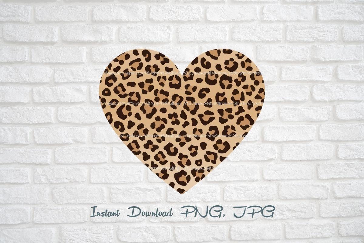 Heart Leopard Valentine
