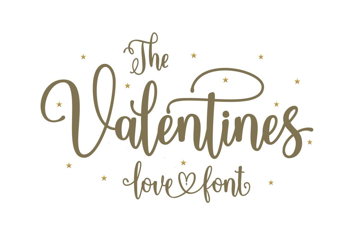 The Valentines Font