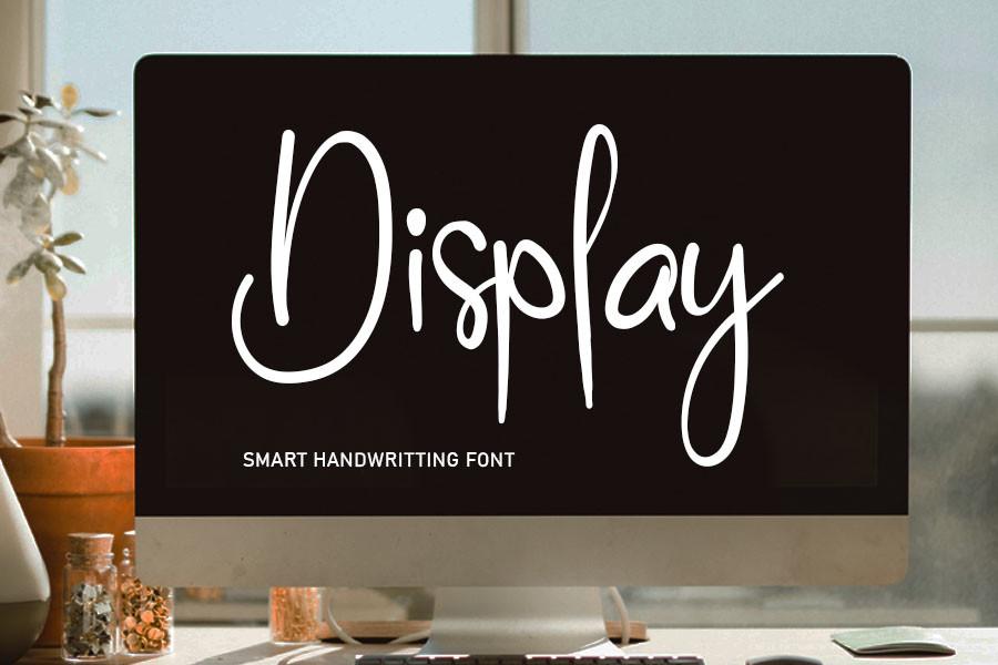 Display Font