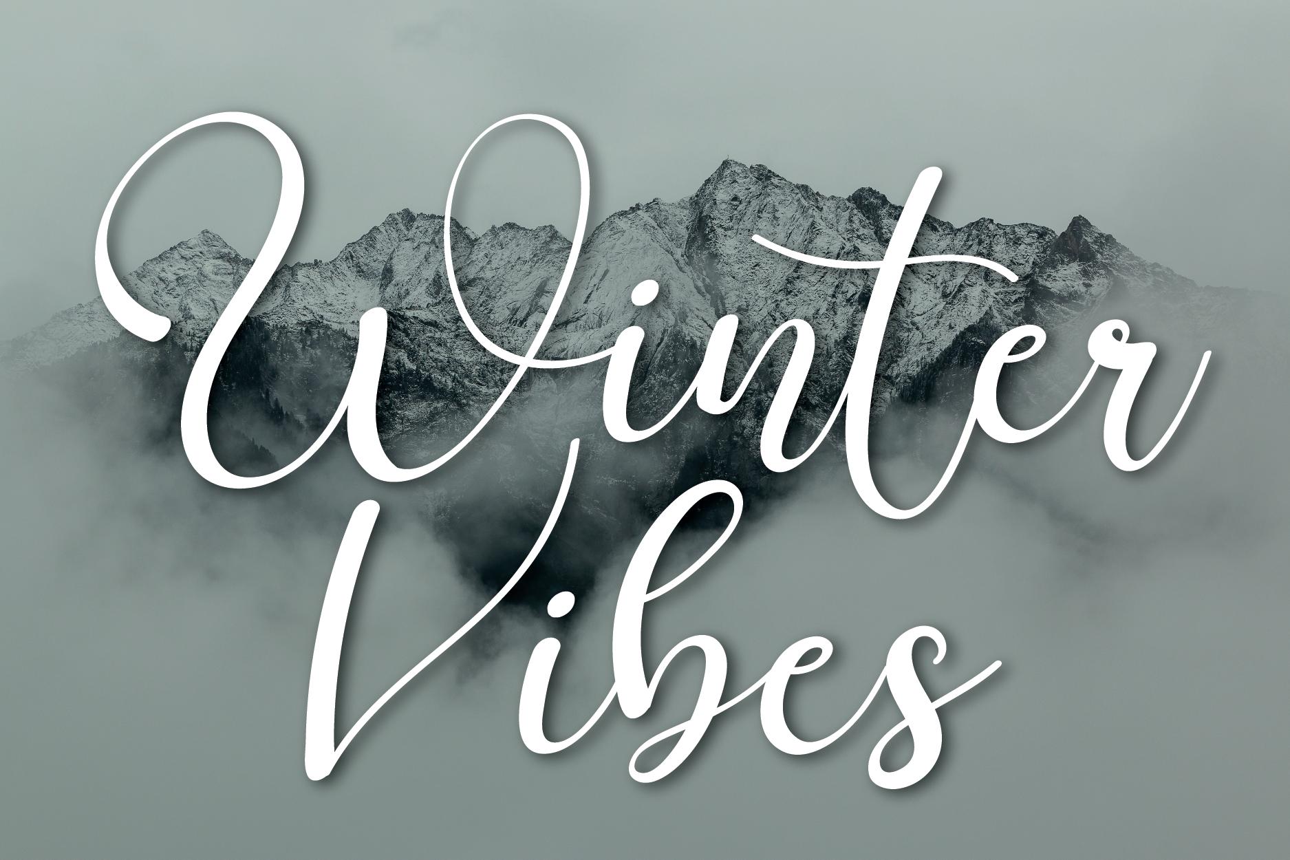 Winter Vibes Font