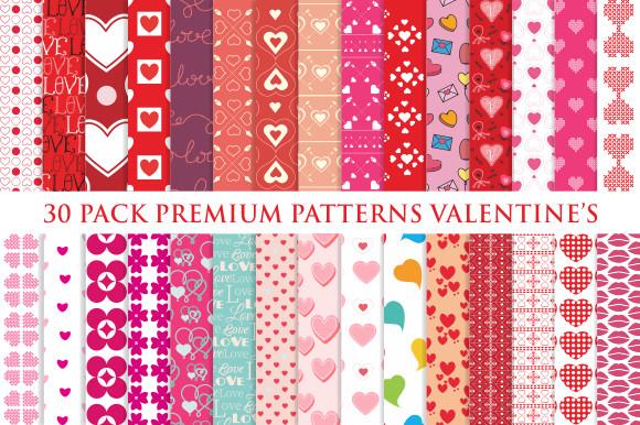 Premium Patterns Valentines Day