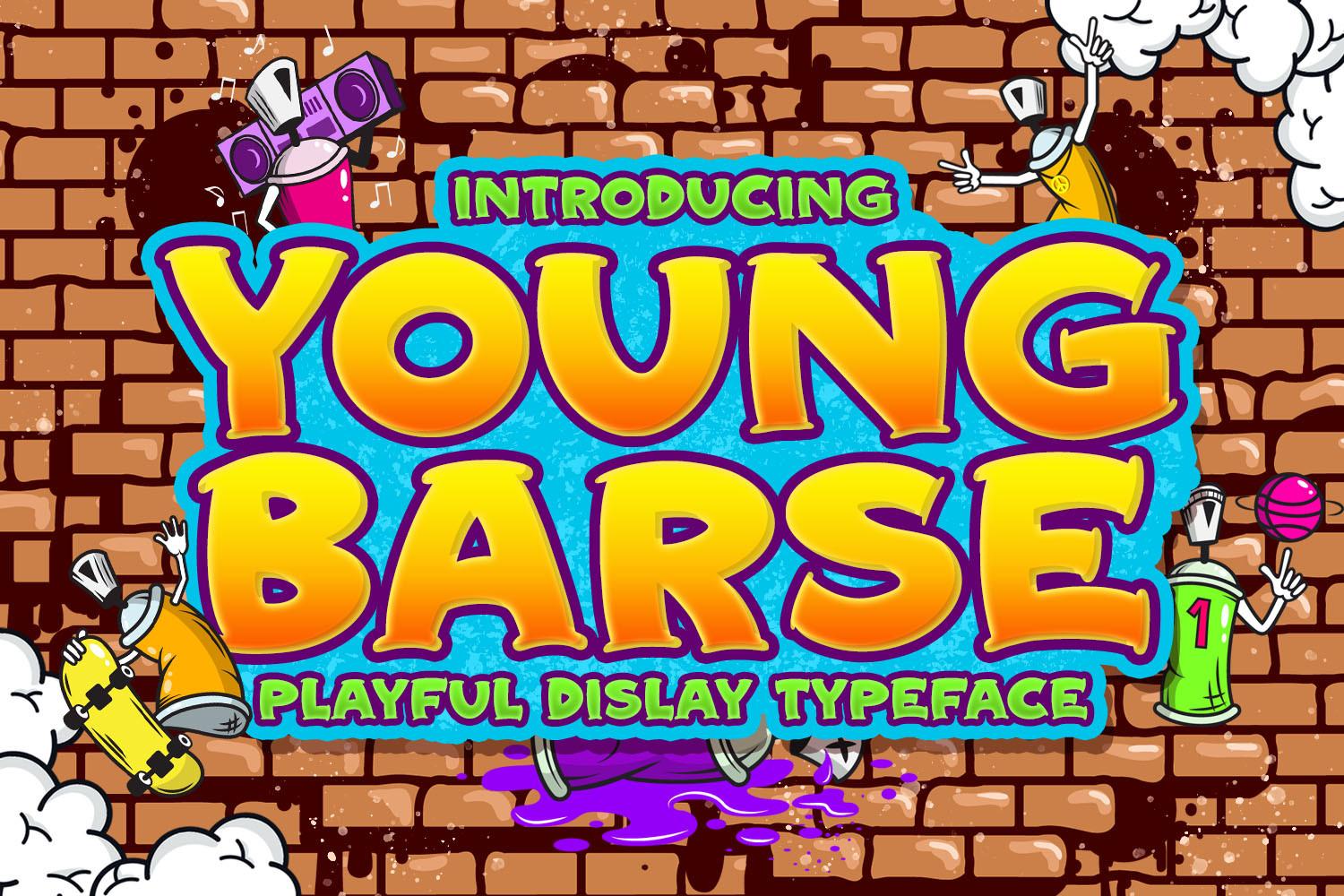 Young Barse Font