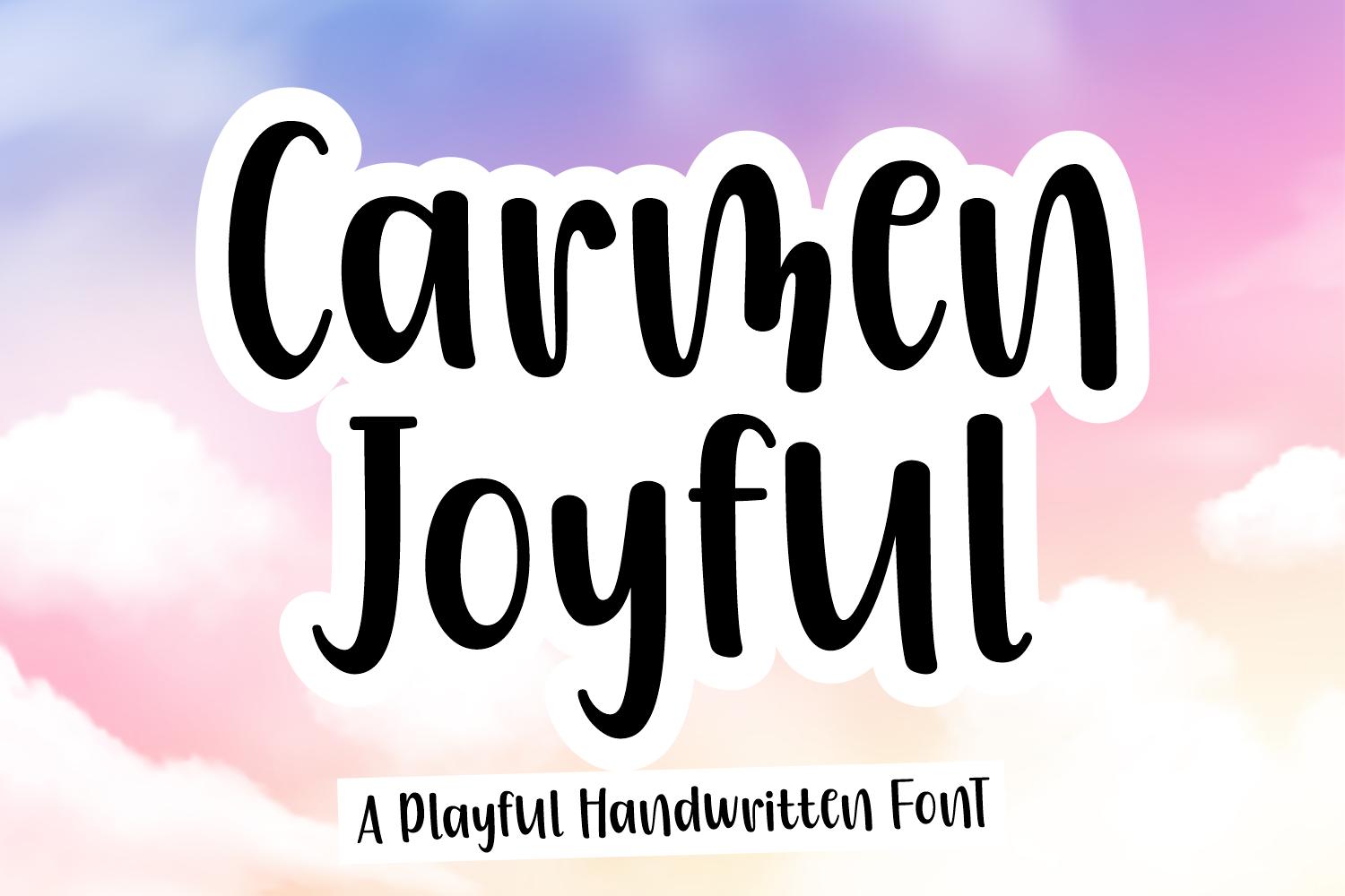 Carmen Joyful Font