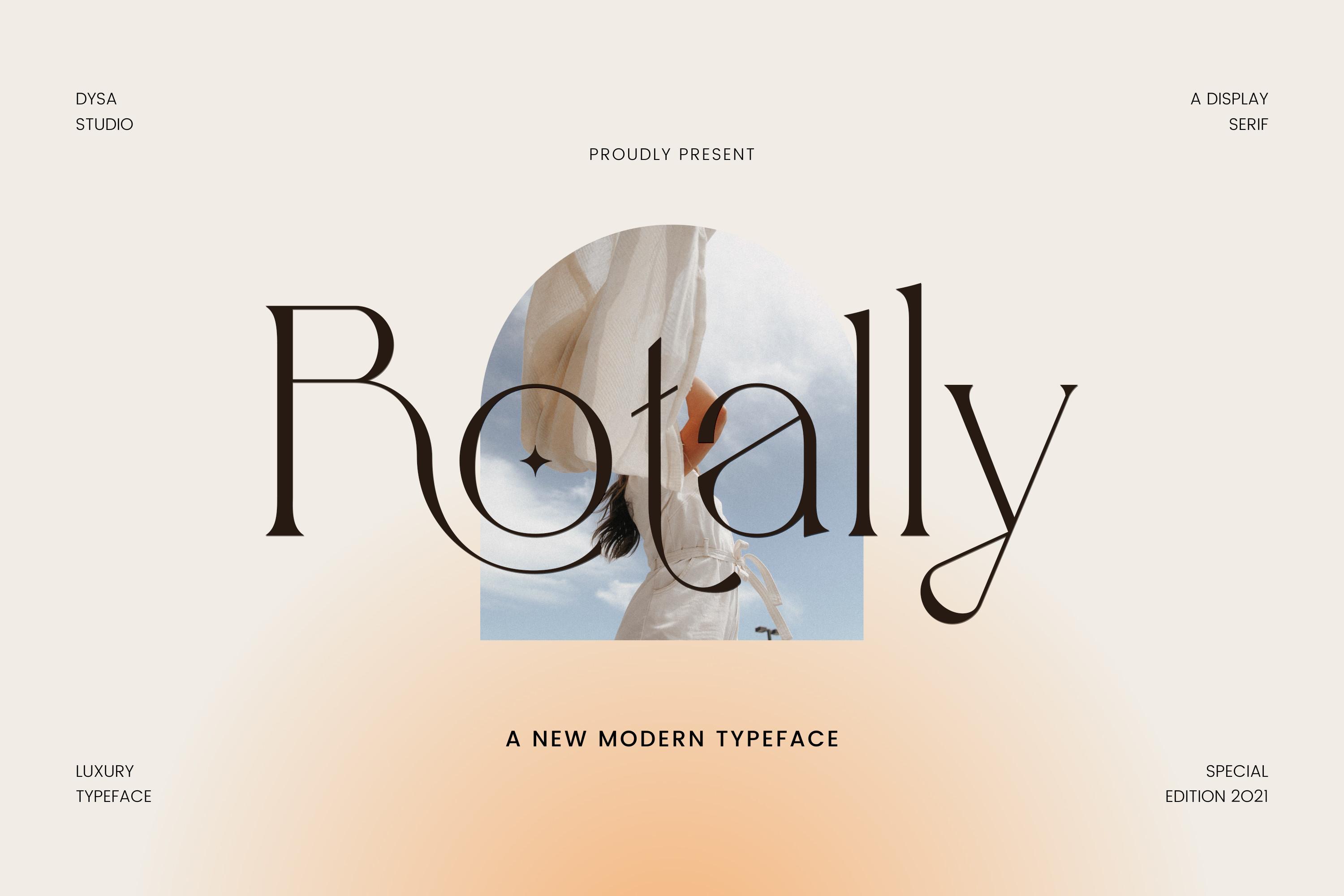 Rotally Font
