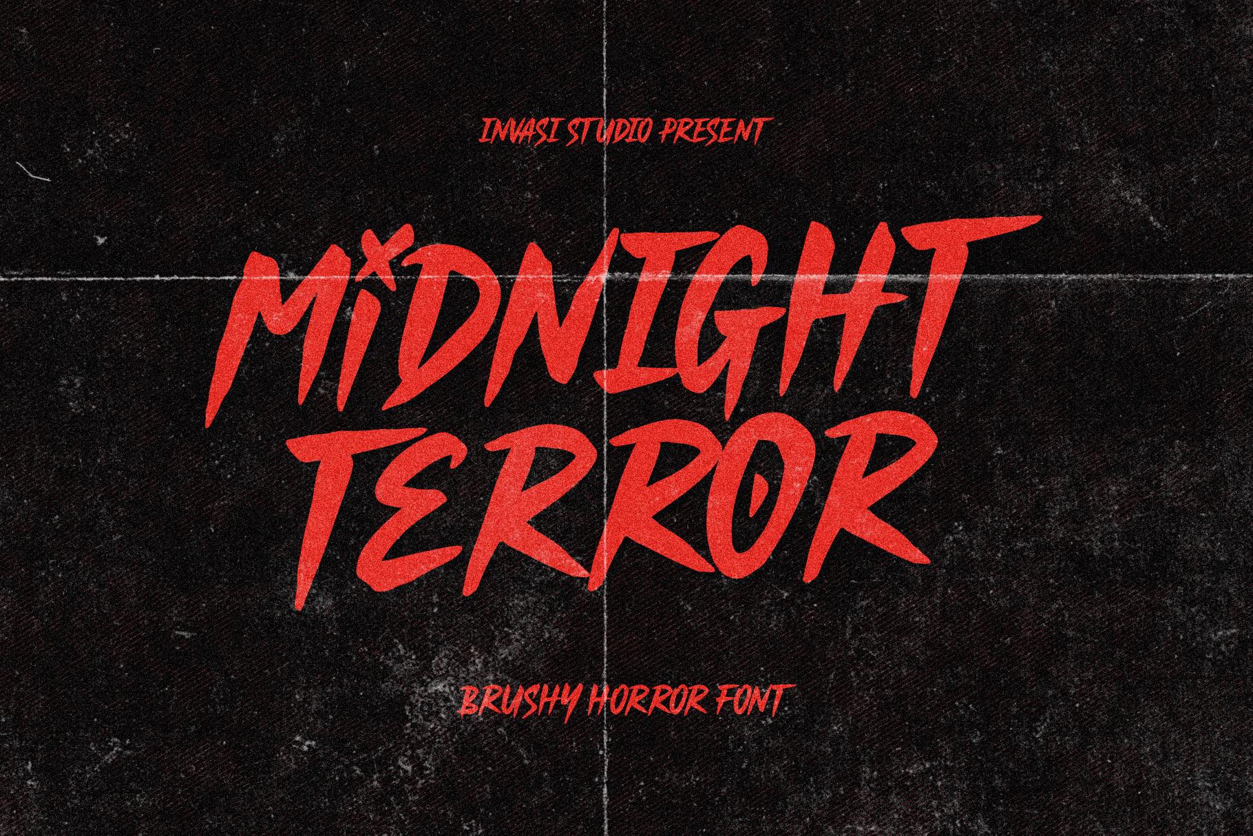 Midnight Terror Font