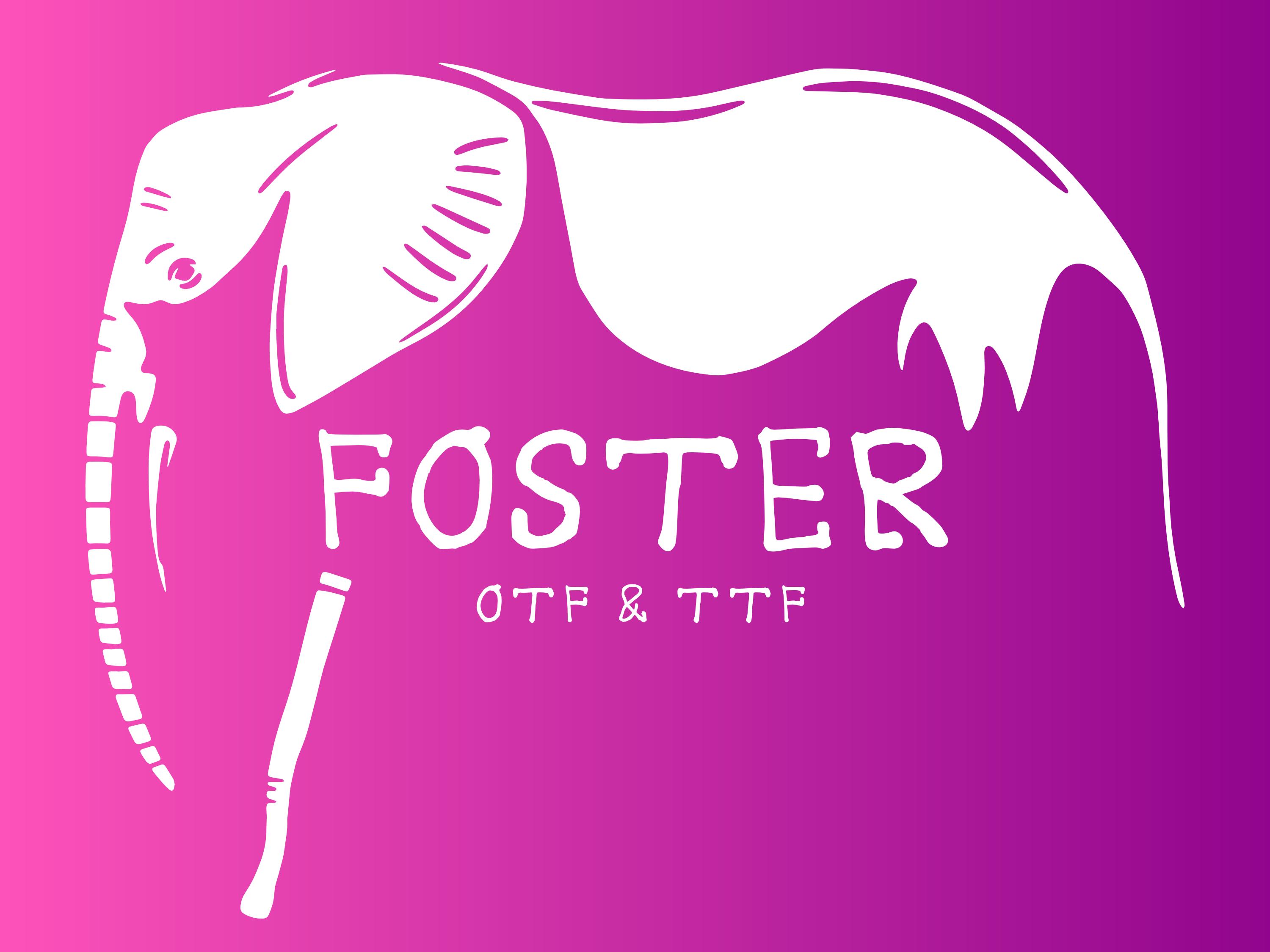 Foster Font
