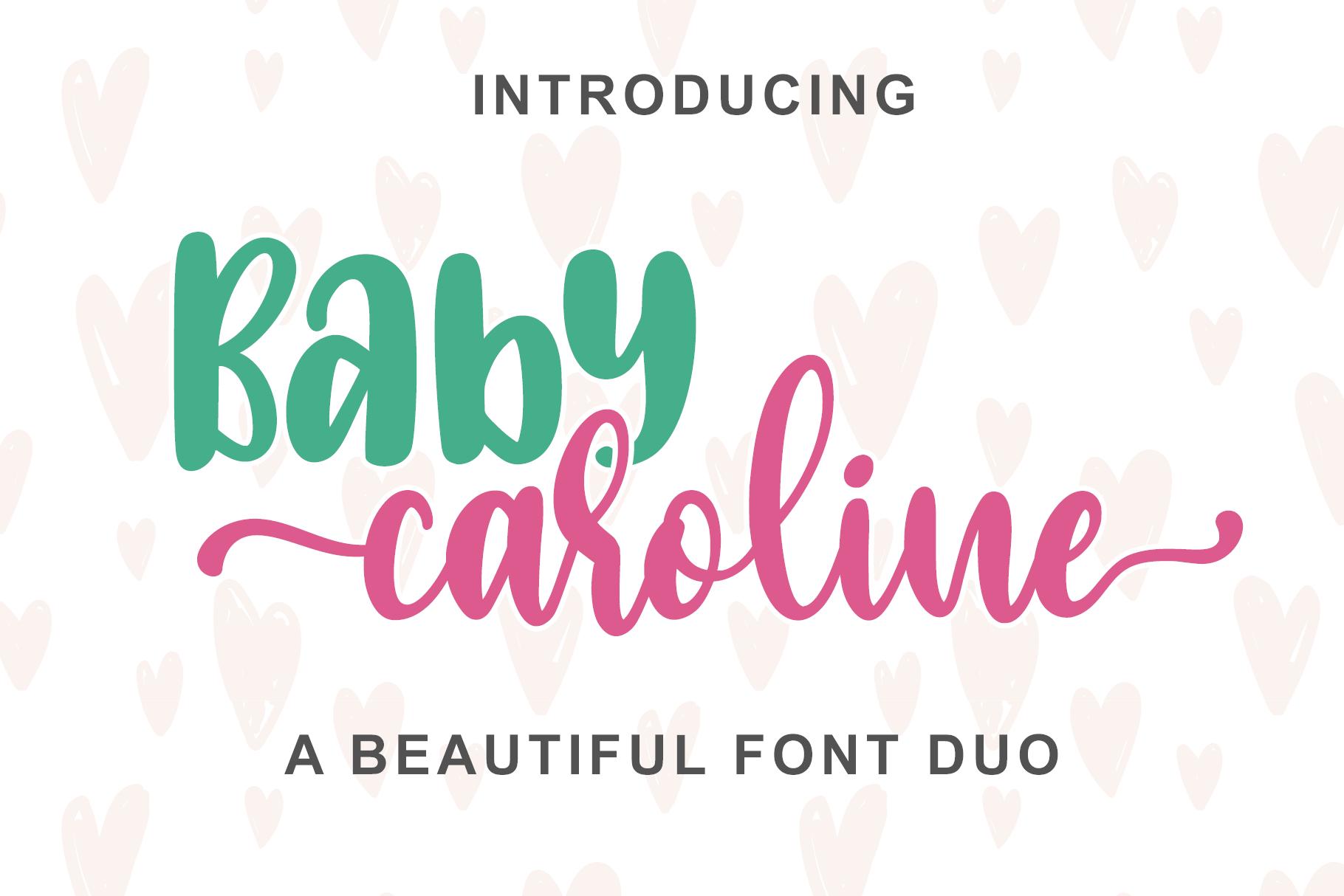 Baby Caroline Font