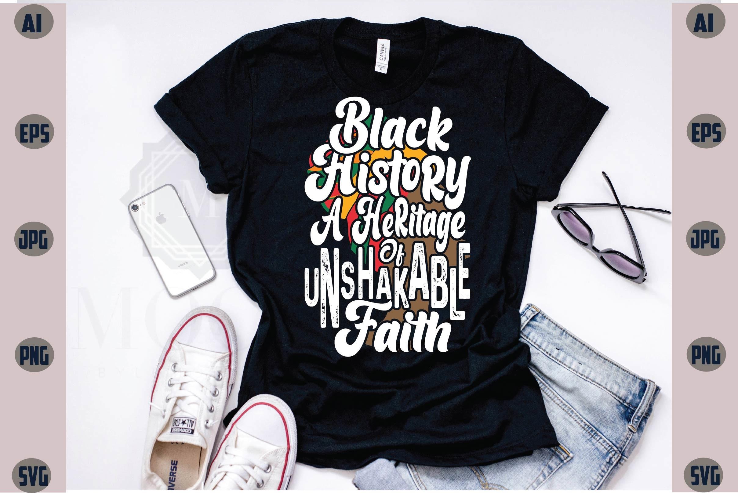 Black History Month - SVG T-Shirt Design