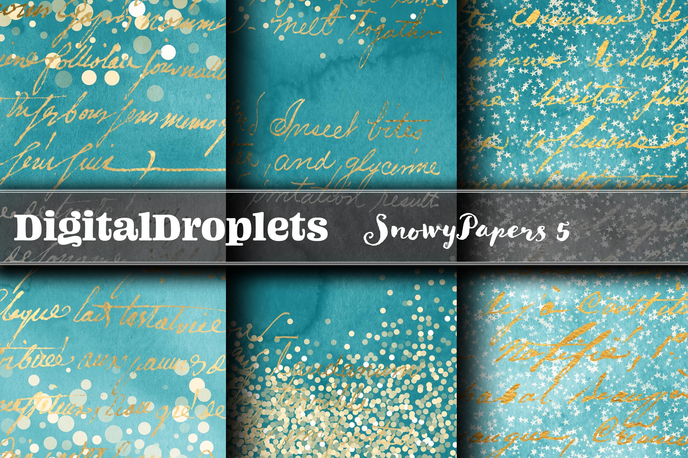 FREEBIE | Snowy Papers Collection
