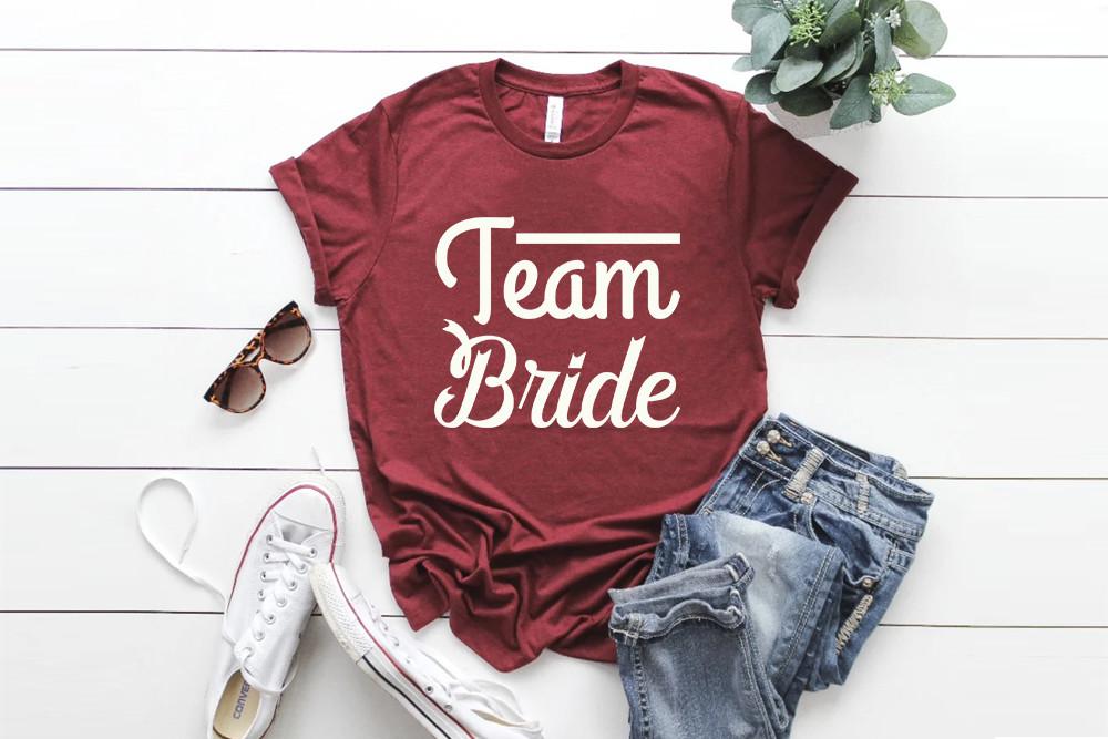 Wedding Svg Design, Team Bride