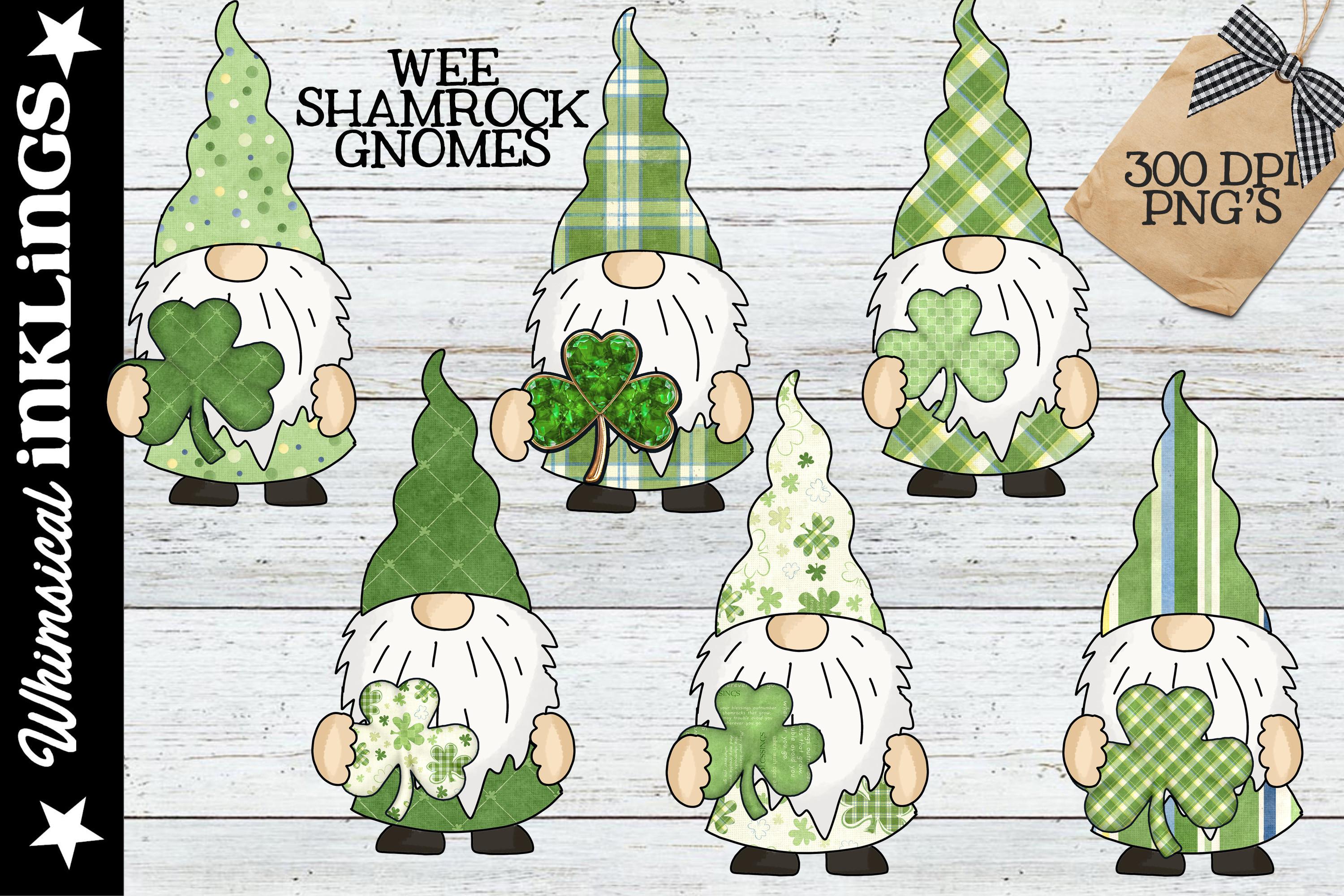 Wee Shamrock Gnomes