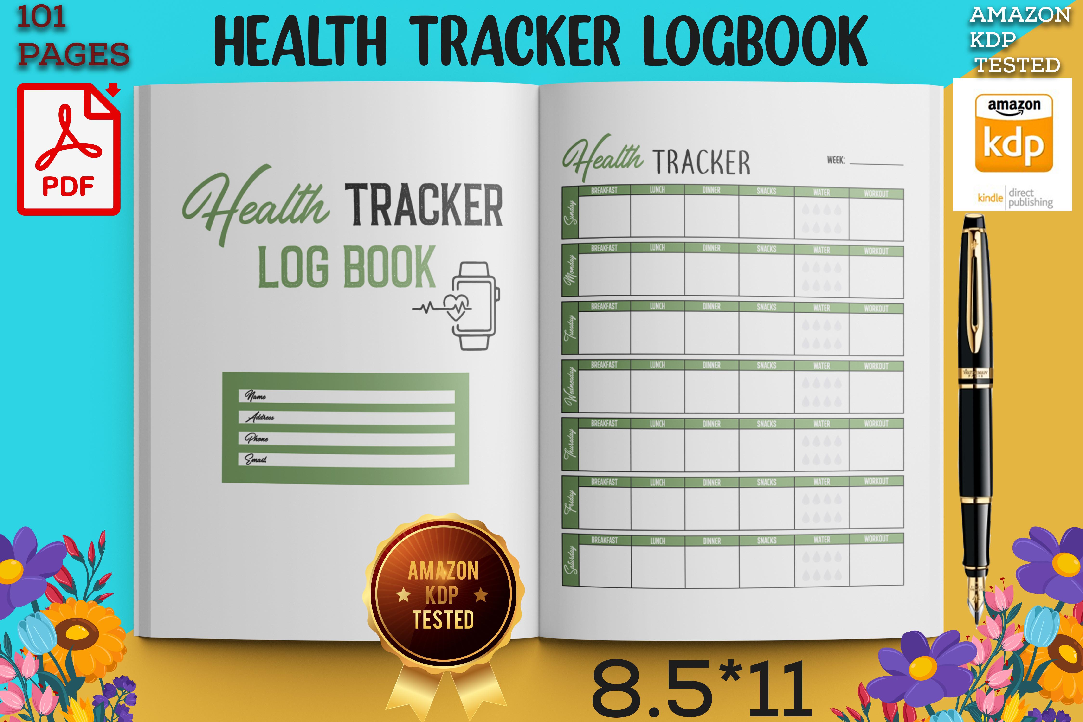 Health Tracker Logbook (KDP Interior)